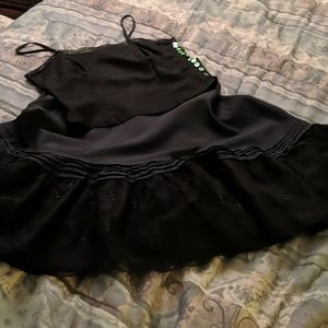 Sateen & Lace Skirts & Top Set